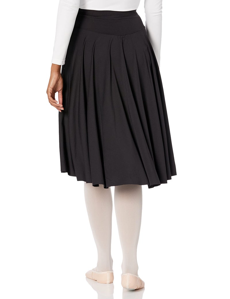 Mirella Womens Mirella woknee length circle skirt, Black, Small - Image 2